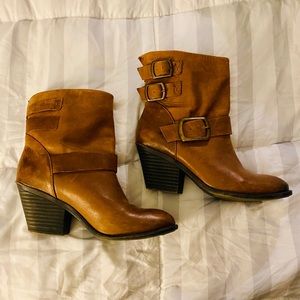 Lucky Brand Leather Booties